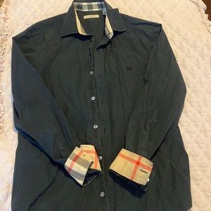 Burberry button down shirt